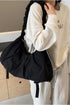 'Alondra' Ruched Drawstring Crossbody Bag - Celes Fashion
